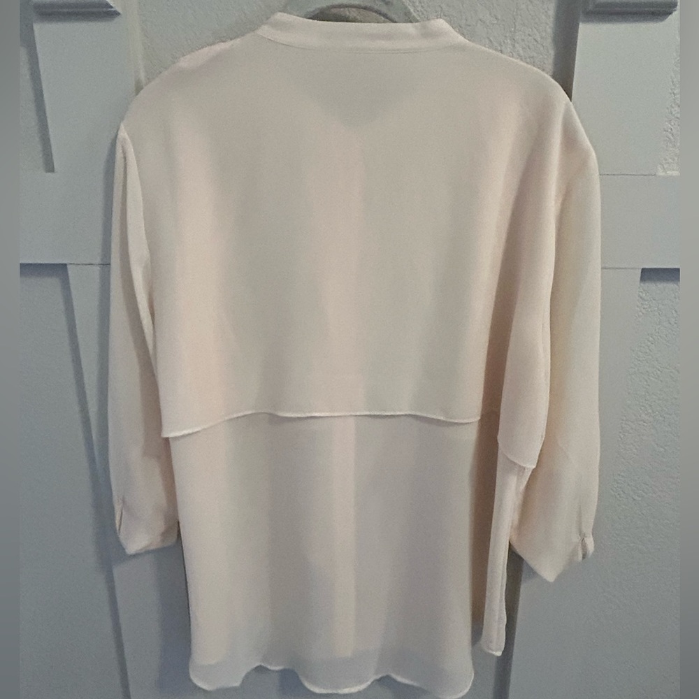 Cream Button Up Shirt - Picture 4 of 5